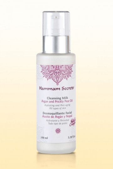 Desmaquillante facial de argan y nopalhammam secrets